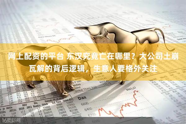 网上配资的平台 东汉究竟亡在哪里？大公司土崩瓦解的背后逻辑，生意人要格外关注