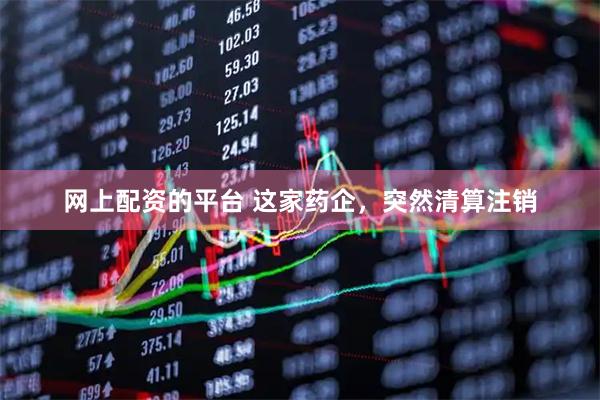 网上配资的平台 这家药企，突然清算注销